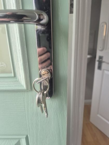 DW Locksmiths lock change in Chilton Moor