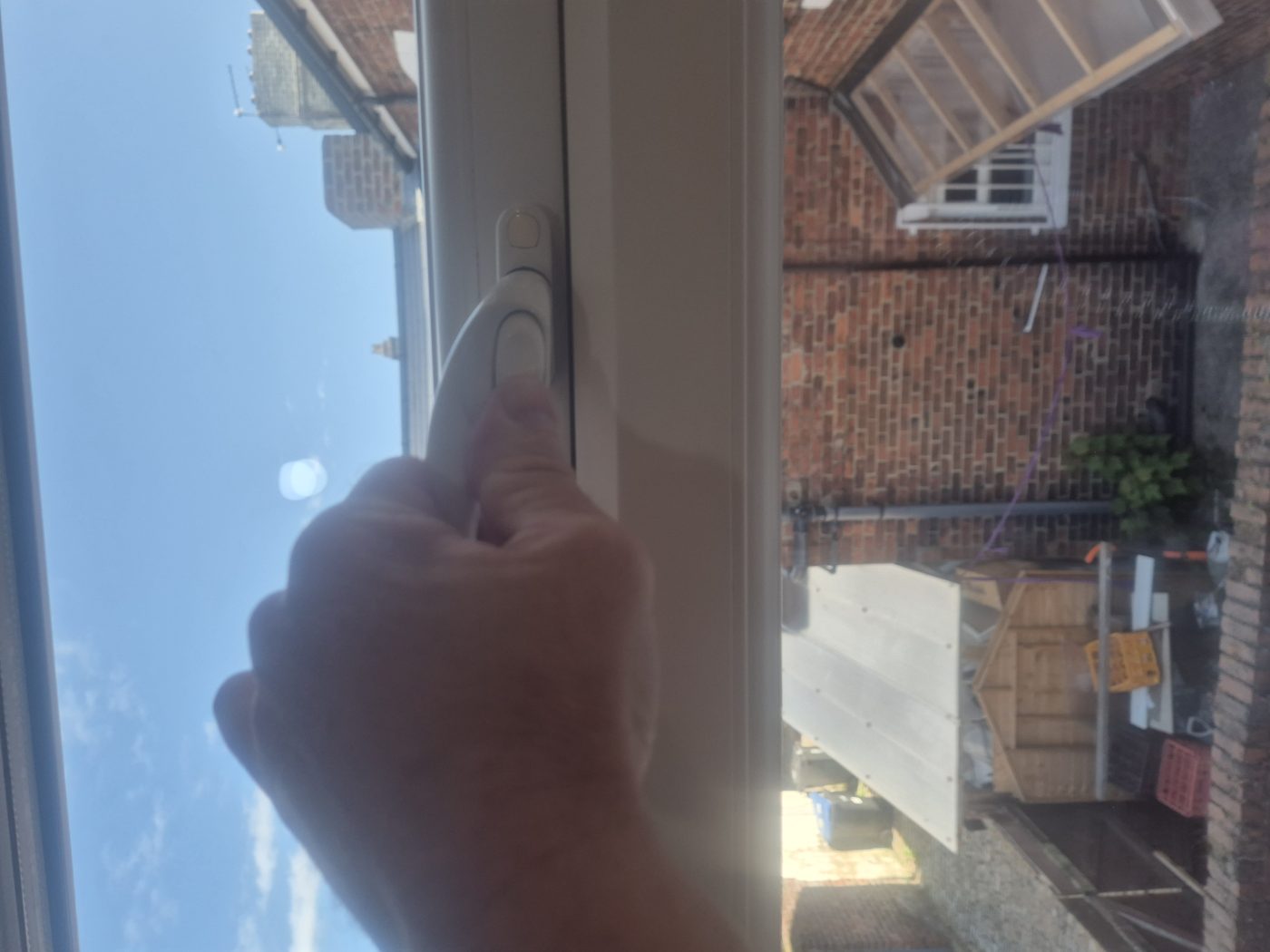 DW Locksmiths window handles in Bishop Auckland